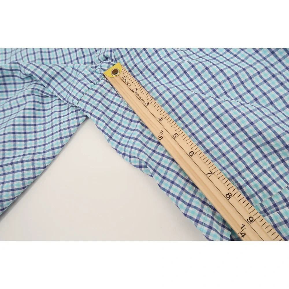 Peter Millar Mens 35‎ Golf Shorts MS17EB86 Crown Sport Apex Seersucker NEW